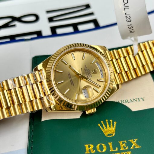 Rolex Day-Date 40mm 228238-0003 coated 18k yellow gold Best 1:1 Edition 130 gram - Image 7