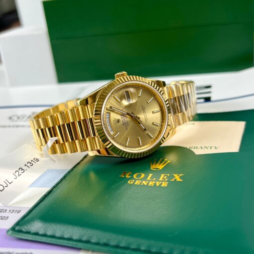 Rolex Day-Date 40mm 228238-0003 coated 18k yellow gold Best 1:1 Edition 130 gram - Image 4