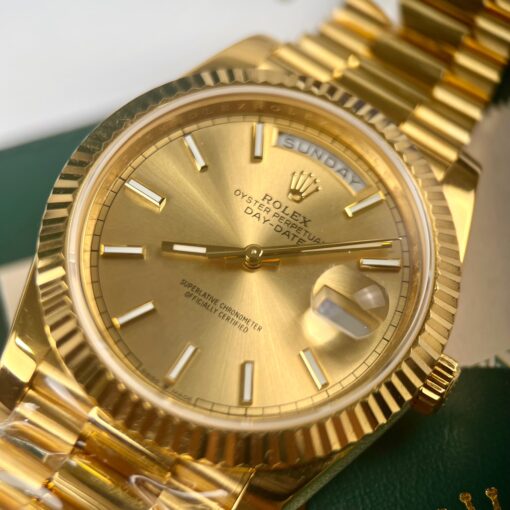 Rolex Day-Date 40mm 228238-0003 coated 18k yellow gold Best 1:1 Edition 130 gram - Image 8