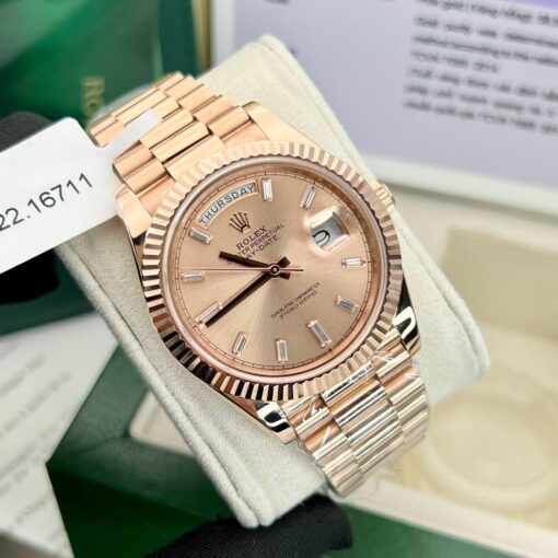 Rolex Day-Date 40 Rose Gold 228235 champagne Gold Filled 18k from GM Factory - Image 3