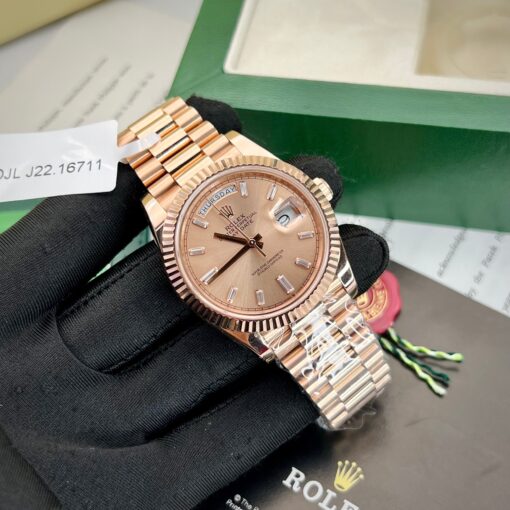 Rolex Day-Date 40 Rose Gold 228235 champagne Gold Filled 18k from GM Factory - Image 5