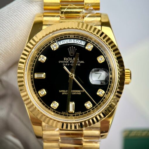 Rolex Day-Date 36 Gold Watch 118238-0111 Gold plated 18k with 130 gram from GM Factory - 이미지 7