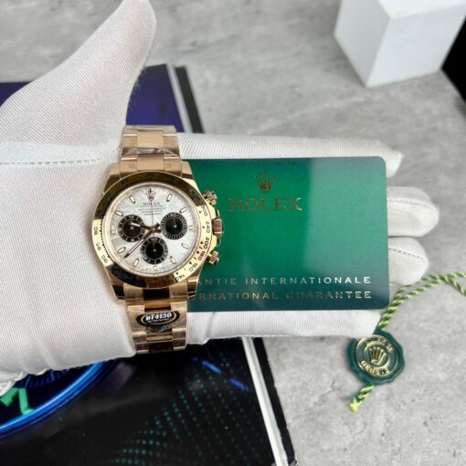 Rolex Daytona 116505 Rose Gold Chronograph 40mm Best 1:1 Edition meteorite dial BT Factory - Image 4