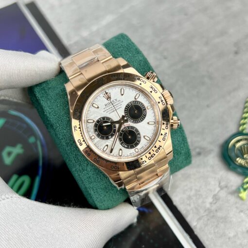 Rolex Daytona 116505 Rose Gold Chronograph 40mm Best 1:1 Edition meteorite dial BT Factory - Image 6