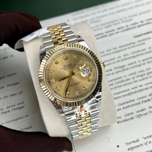 Rolex Datejust II 126333 41mm Best 1:1 Edition 18k Gold filled GM Factory – Bild 2