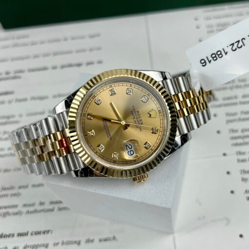 Rolex Datejust II 126333 41mm Best 1:1 Edition 18k Gold filled GM Factory – Bild 3