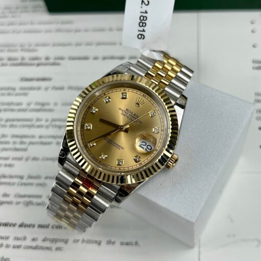 Rolex Datejust II 126333 41mm Best 1:1 Edition 18k Gold filled GM Factory – Bild 4