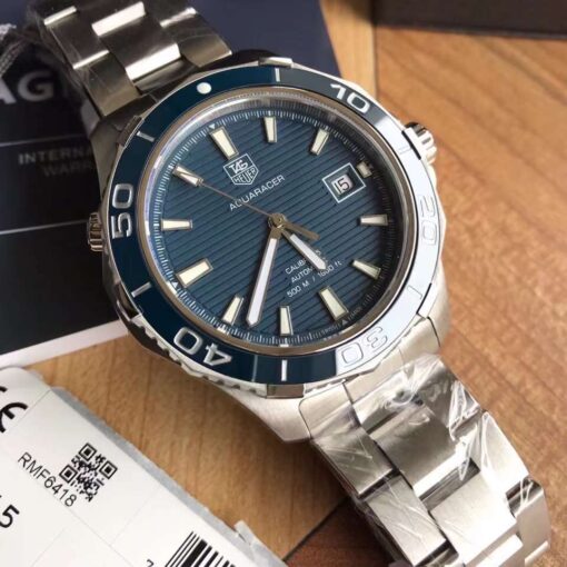 Tag Heuer Aquaracer WAK2111.BA0830 500 Automatic 41mm Swiss Original Movement - Image 2