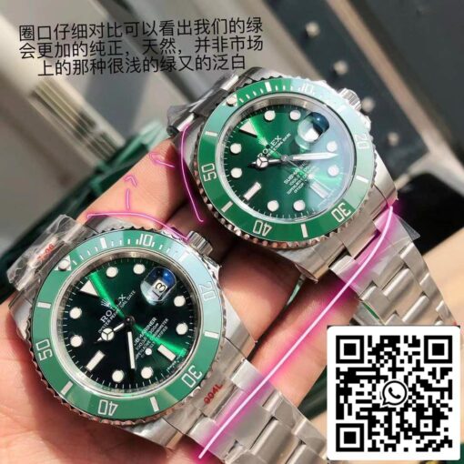 Rolex Submariner Green Host M116610LV Swiss Original movement - Image 14