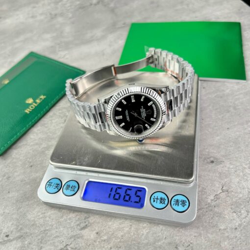 Rolex Day Date M228239 1:1 Best Edition GM Factory V2 Black dial — изображение 2