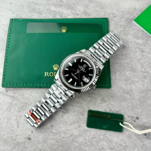 Rolex Day Date M228239 1:1 Best Edition GM Factory V2 Black dial — изображение 3