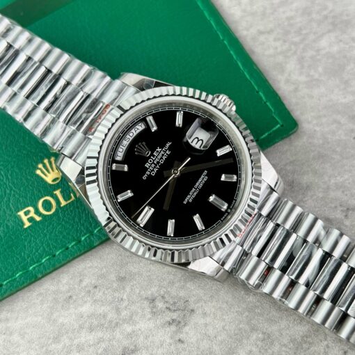 Rolex Day Date M228239 1:1 Best Edition GM Factory V2 Black dial — изображение 4