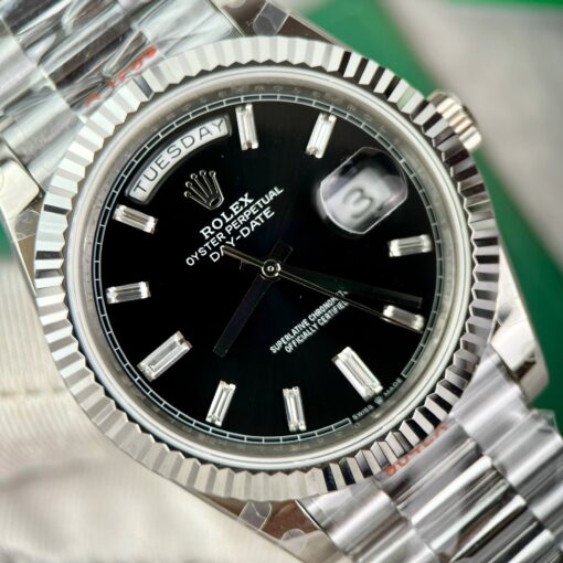 Rolex Day Date M228239 1:1 Best Edition GM Factory V2 Black dial — изображение 5