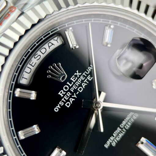 Rolex Day Date M228239 1:1 Best Edition GM Factory V2 Black dial — изображение 7