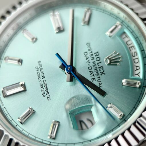 Rolex Day Date M228239 1:1 Best Edition GM Factory V2 Blue Tiffany Dial - 이미지 7