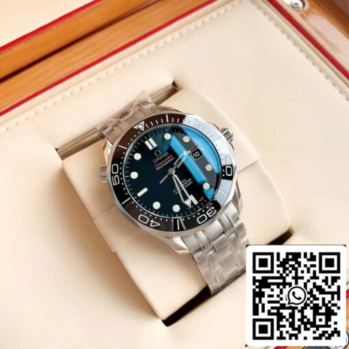 Omega Seamaster Diver 300M Co- Axial 212.30.41.20.03.001 Black Bezel  - Swiss Original Movement - Imagen 7