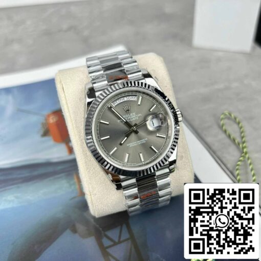 Rolex Day-Date M228236-0013 Platinum slate dial Best 1:1 Edition GM Factory V2 - 이미지 5