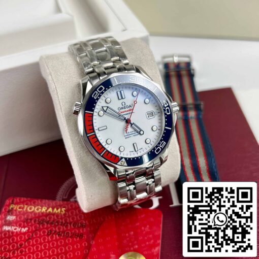 Omega Seamaster Diver 300M Commander's 007 limited Watch 1:1 Best Replica watch - Imagen 2