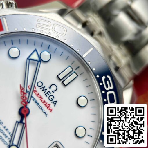 Omega Seamaster Diver 300M Commander's 007 limited Watch 1:1 Best Replica watch - Imagen 8