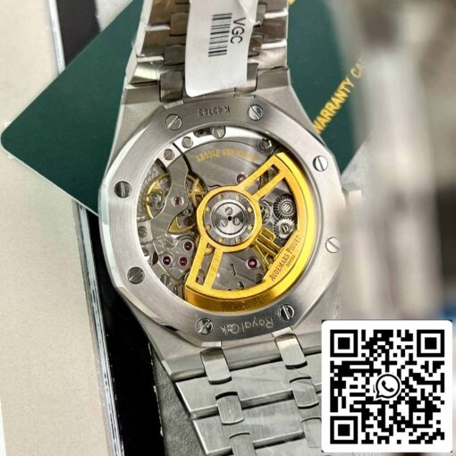 Replica Audemars Piguet Royal Oak 15400ST.OO.1220ST.01 Custom Moissanite Diamonds - Image 14