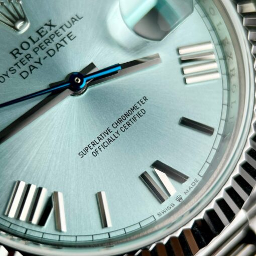 Rolex Day Date M228236-0012 Platinum Roman Dial Best 1:1 Edition GM Factory V2 - 이미지 7