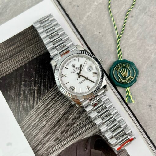 Rolex Day Date 40mm 228238  President White Roman Best 1:1 Edition GM Factory V2 - 이미지 7