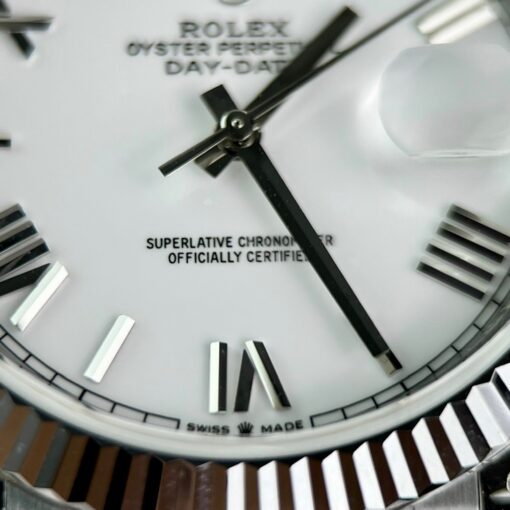 Rolex Day Date 40mm 228238  President White Roman Best 1:1 Edition GM Factory V2 - 이미지 10