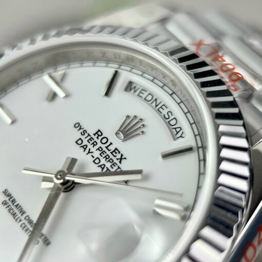 Rolex Day Date 40mm 228238  President White Roman Best 1:1 Edition GM Factory V2 - 이미지 13