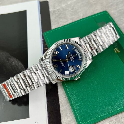 Rolex Day Date M228236-0007 1:1 Best Edition GM Factory V2 Blue Dial - 이미지 7