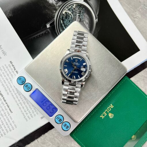 Rolex Day Date M228236-0007 1:1 Best Edition GM Factory V2 Blue Dial - 이미지 27