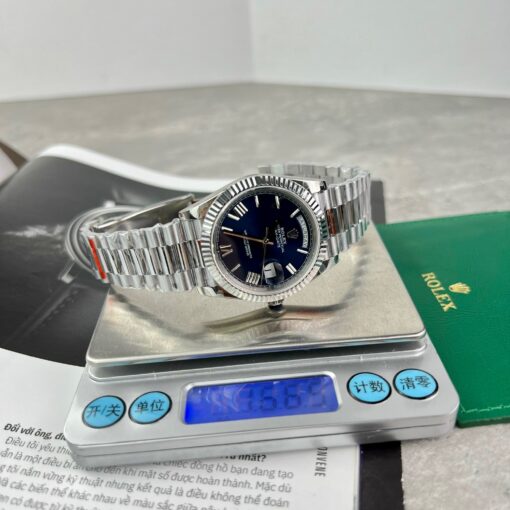 Rolex Day Date M228236-0007 1:1 Best Edition GM Factory V2 Blue Dial - 이미지 5