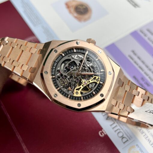 Audemars Piguet Royal Oak 15407OR.OO.1220OR.01 Best 1:1 Edition 18k Rosegold wrapped - Image 3