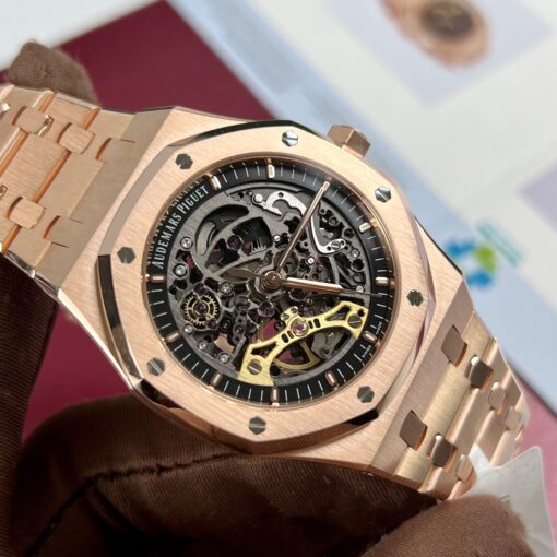 Audemars Piguet Royal Oak 15407OR.OO.1220OR.01 Best 1:1 Edition 18k Rosegold wrapped - Image 6