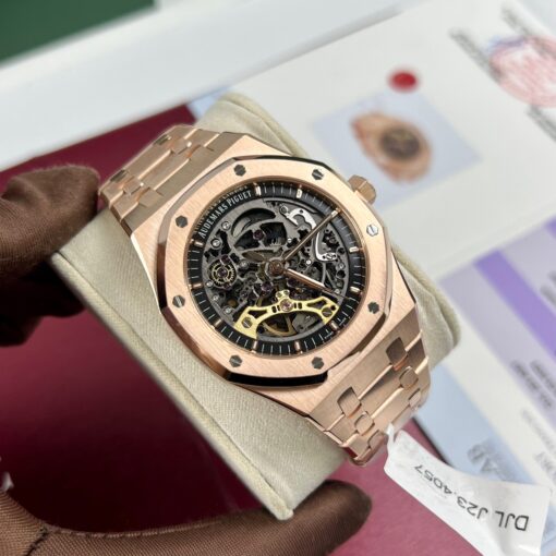 Audemars Piguet Royal Oak 15407OR.OO.1220OR.01 Best 1:1 Edition 18k Rosegold wrapped - Image 2