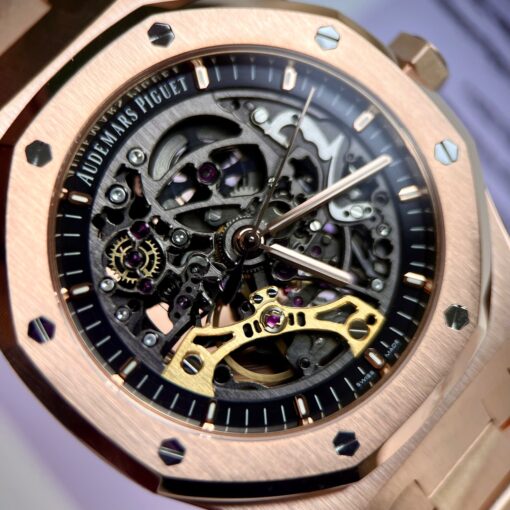 Audemars Piguet Royal Oak 15407OR.OO.1220OR.01 Best 1:1 Edition 18k Rosegold wrapped - Image 7