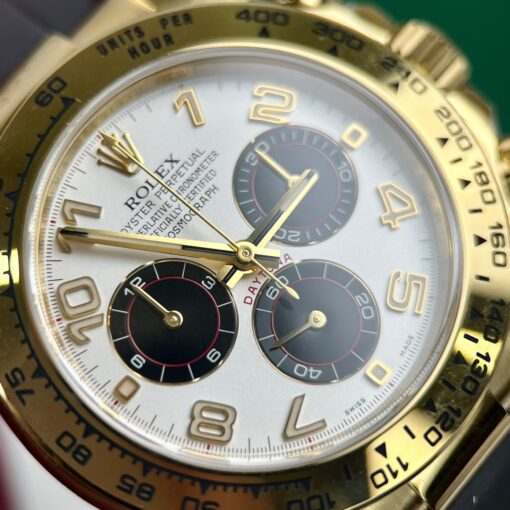 Rolex Cosmograph Daytona 116528 1:1 Best Edition Clean Factory Rubber Strap — изображение 4