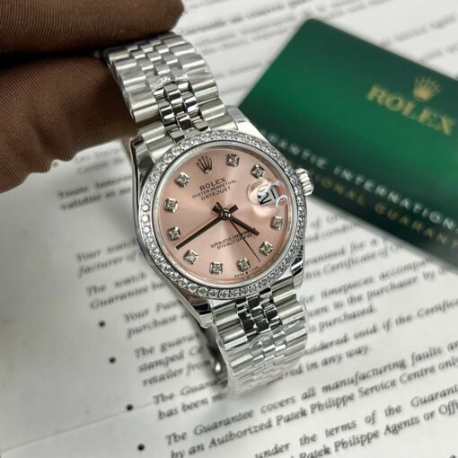 Rolex Lady-Datejust M279384RBR-0003 Oystersteel 1:1 Best Edition EW Factory - Image 4