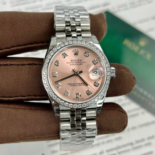 Rolex Lady-Datejust M279384RBR-0003 Oystersteel 1:1 Best Edition EW Factory - Image 2