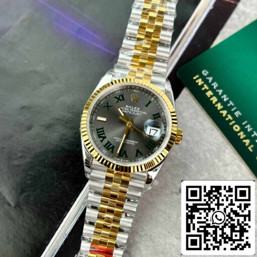 Replica Rolex Datejust 36 126233 Wimbledon Dial Best 1:1 Edition VS Factory - Image 6