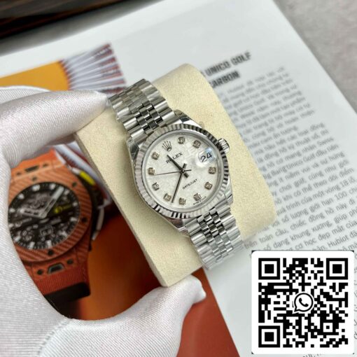 Replica Rolex Datejust M278274-0006 Oystersteel Meteorite dial 31mm EW Factory - Image 3