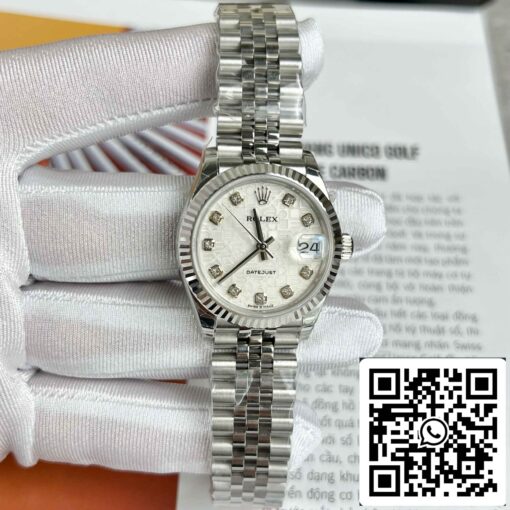 Replica Rolex Datejust M278274-0006 Oystersteel Meteorite dial 31mm EW Factory - Image 2