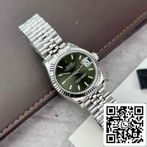 Replica Rolex Datejust 31 278274-0018 EW Factory 31mm Olive dial - Image 2