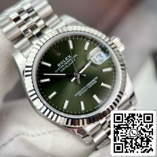 Replica Rolex Datejust 31 278274-0018 EW Factory 31mm Olive dial - Image 6