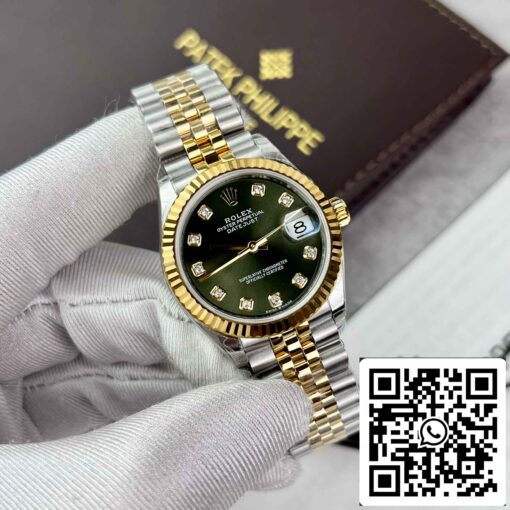 Replica Rolex Datejust 31 M278273-0030 Oystersteel 31mm EW factory Best Edition — изображение 9