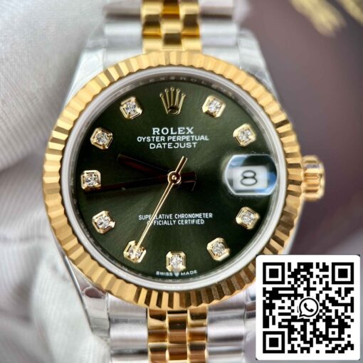 Replica Rolex Datejust 31 M278273-0030 Oystersteel 31mm EW factory Best Edition — изображение 8