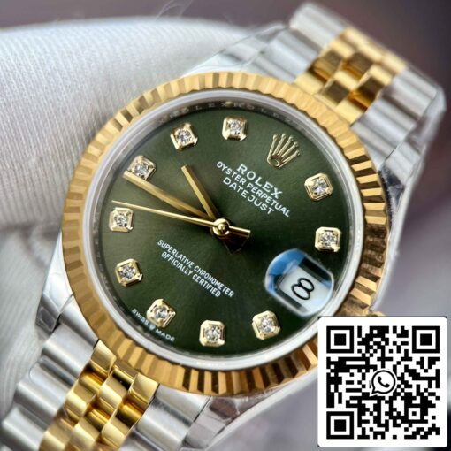 Replica Rolex Datejust 31 M278273-0030 Oystersteel 31mm EW factory Best Edition — изображение 7