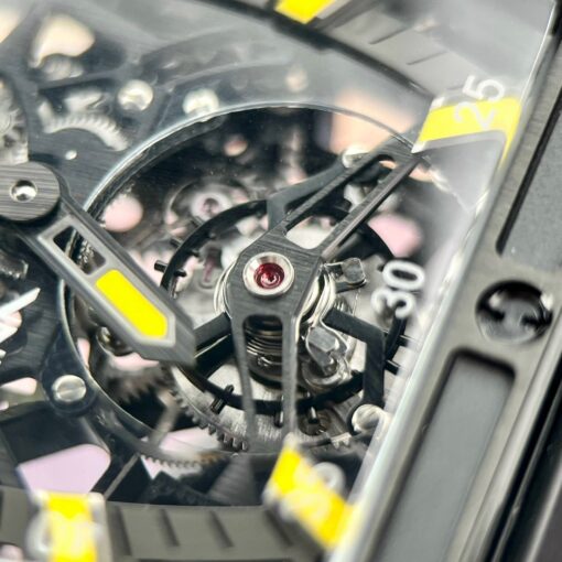 Replica Hublot Masterpiece Tourbillon 906.ND.0129.VR.AES12 1:1 Best Edition Black PVD Swiss HUB 9006 - Image 9