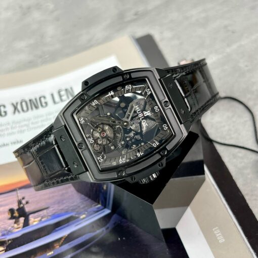 Replica Hublot Masterpiece Tourbillon 906.ND.0129.VR.AES12 1:1 Best Edition Black PVD Swiss HUB 9006 - Image 3