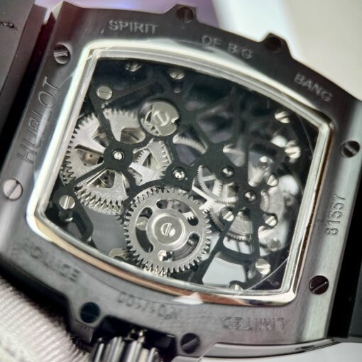 Replica Hublot Masterpiece Tourbillon 906.ND.0129.VR.AES12 1:1 Best Edition Black PVD Swiss HUB 9006 - Image 8