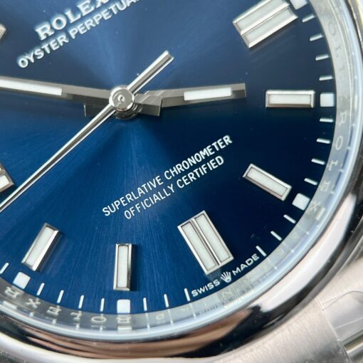 Rolex Oyster Perpetual M126000-0003 36MM 1:1 Best Edition VS Factory Blue dial - Image 7